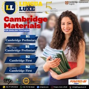 Cambridge Materials For English Teachers B1 , B2