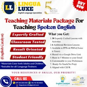 Teaching Materials Package for Teaching Spoken English